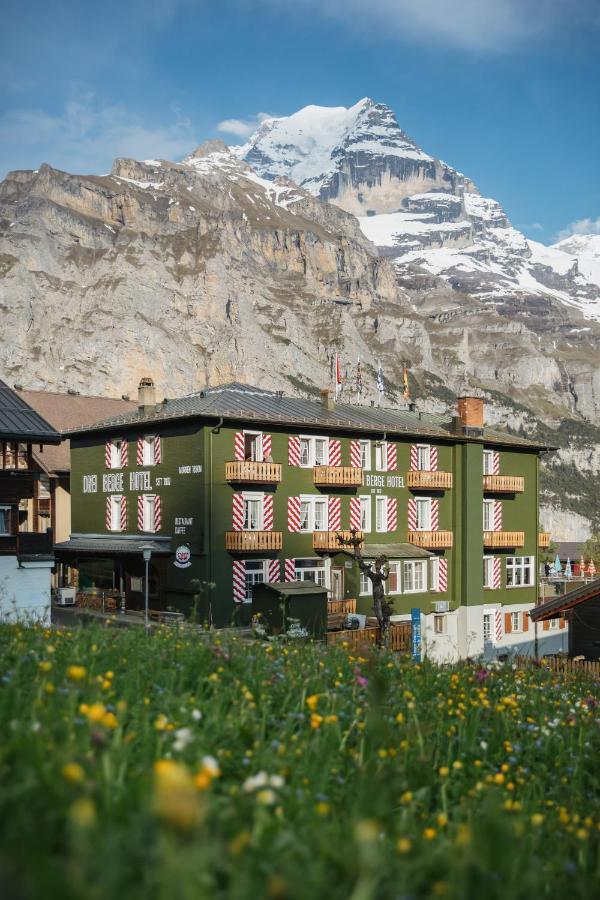 Hotel Drei Berge Mürren Eksteriør bilde
