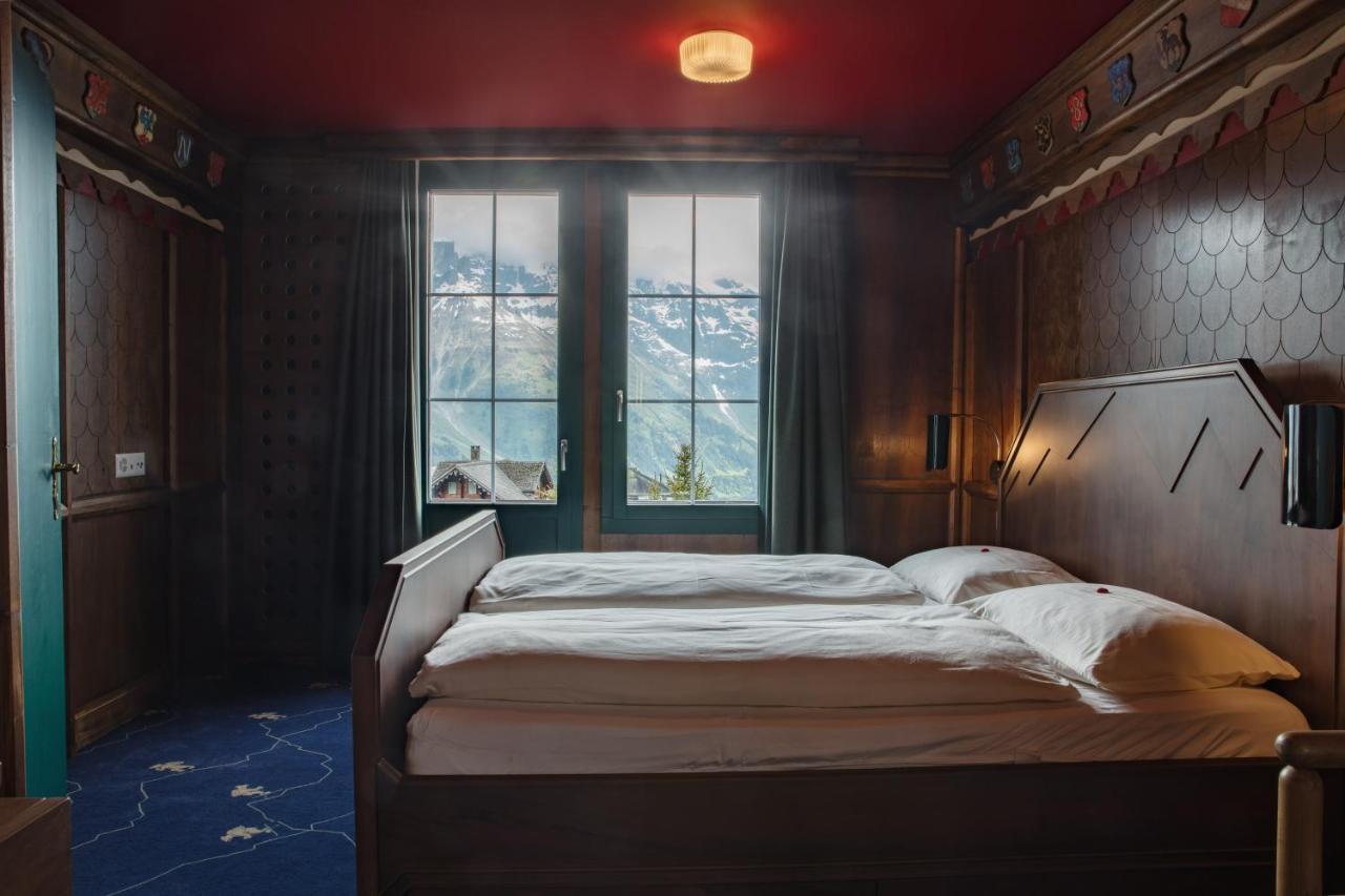 Hotel Drei Berge Mürren Eksteriør bilde